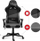 Karrige gaming Huzaro Force 6.2, rrjetë, deri 130 kg, gri me të zezë