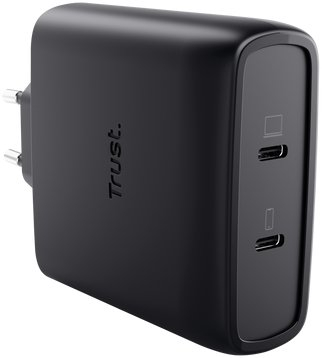Karikues universal Trust MAXO GaN 25527, USB Type C, 100W, i zi