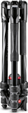 Tripod Manfrotto Befree Advanced Live Twist, alumin, për video, i zi