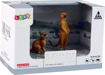 Set me figura surikatash, plastikë e mirë, për kalamaj, me shumë ngjyra