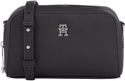 Çantë krahu për femra Tommy Hilfiger, e zezë