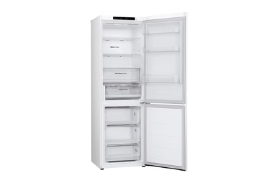 Frigorifer me ngrirës poshtë LG GBV3100DSW, 344L, Linear Cooling Door Cooling, i bardhë