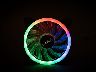 Ftohës 1stCOOL AURA EVO F12 ARGB (F12-AURA-EVO-DR), 120 mm
