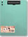 Clipboard Penmate me kapak, A4, Morandi blu jeshile