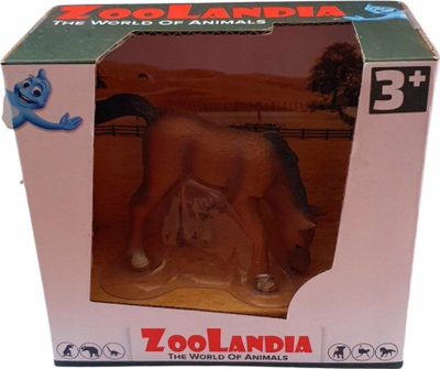 Figurë kafshe Zoolandia Foal, 10–11cm, plastike, shumëngjyrëshe