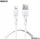 Kabllo karikimi Remax Leya Series RC-C093, USB në Lightning, 1m, 2.4A, e bardhë