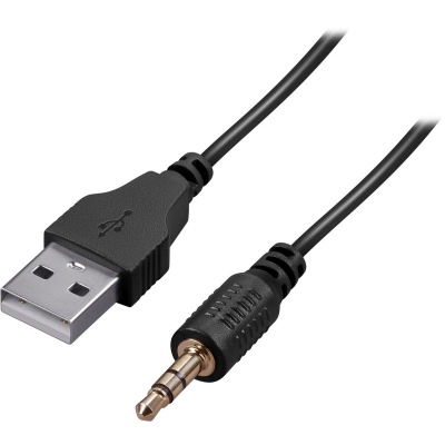 Кутија звучници Defender J5 2.0, 6W, USB, со ЛЕД, црна