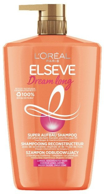 Shampo për flokë L'Oréal Dream Long, 1000ml, për flokë të gjatë