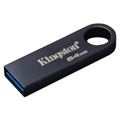 USB flash Kingston DataTraveler SE9 G3, 64GB, USB 3.2, ngjyrë nickel e errët