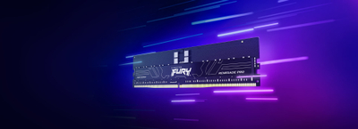 RAM меморија Kingston FURY Renegade Pro, 128GB DDR5 ECC Reg, 6400MT/s, црна
