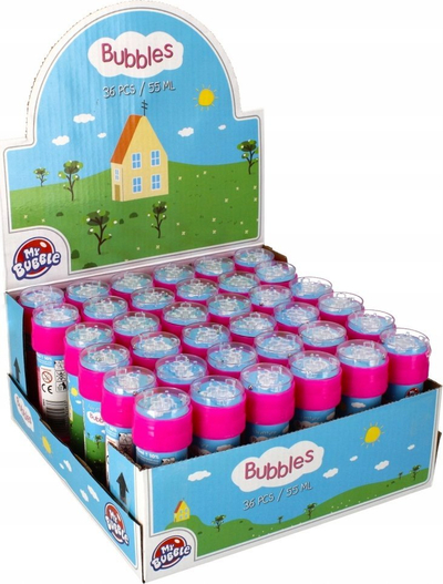 Flluska sapuni My Bubble Adventure, 55 ml, rozë