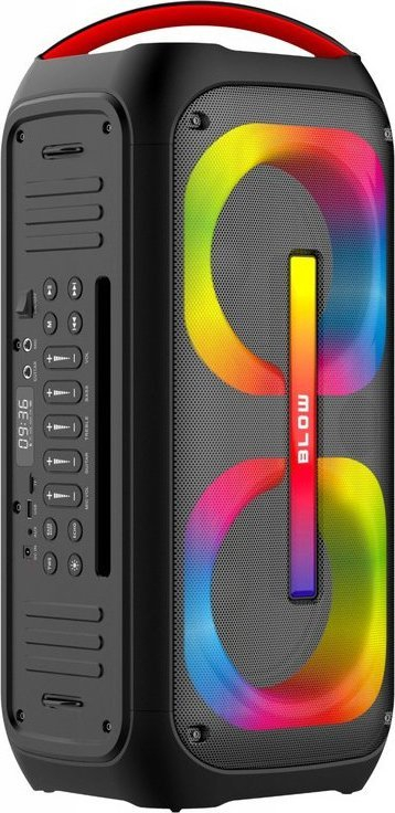 Kuti zanore Bluetooth Blow DJBox, 6.5", 6000mAh, e zezë