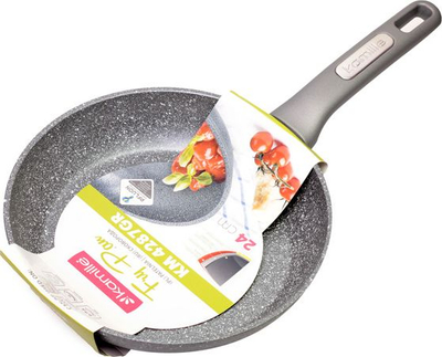 Tigan Chamomile Granite Soft Touch, 24cm, me shtresë graniti, gri mermeri