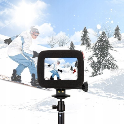 Kapak kundër erës për GoPro, PU714B, për HERO 13 Black, i zi