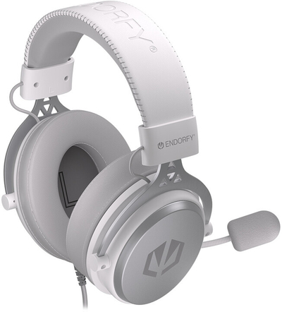 Kufje Endorfy Viro Onyx White, të bardha