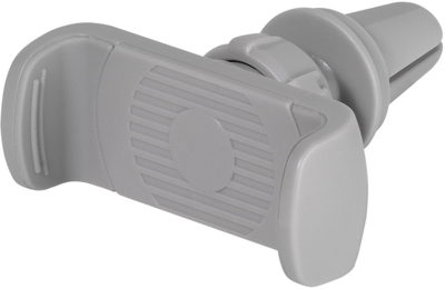 Mbajtëse telefoni Vivanco Air Vent Simply, që vihet te grila e ajrit, për smartphone deri 9 cm, gri