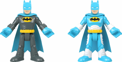Set figurina DC Super Friends Fisher Price Imaginext Color Changers, 2 figura, ndryshim ngjyrash, shumëngjyrëshe