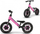 Bicikletë pa pedale Qplay Balance Bike Spark, rrota me LED, për fëmijë 3-6 vjeç, rozë