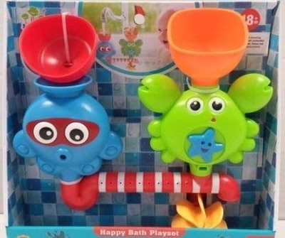 Lodra për banjo Toys Paweł Wojda Bath Toys, set për kalamaj, shumëngjyrëshe