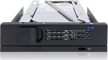 Куќиште за диск Icy Dock TurboSwap MB171SP-1B, 3.5", SATA/SAS, црно