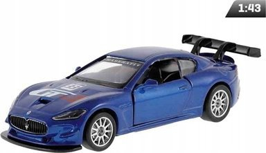 Макета автомобил MSZ Maserati GranTurismo MC GT4, размер 1:43, колекционерска, сина