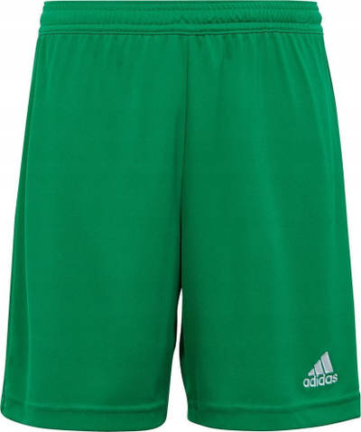 Pantallona të shkurtra futbolli adidas Entrada 22 Jr IC7410, për kalamaj, poliestër, jeshile