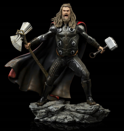 Figurë koleksioni Iron Studios Infinity Saga Thor Ultimate 1/10, 23 cm, shumëngjyrëshe