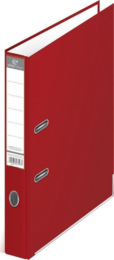 Dosje klasore Interdruk Binder A4, 50 fletë, burgundy