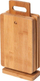 Set dërrasash prerëse Kesper, bambu, 29.5x15cm, 6 copë me mbajtëse