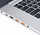 Bllokues porte USB Smartkeeper Basic, set 10 copë, portokalli