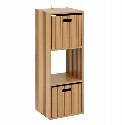 Raft librash 5five Simply Smart Tasso, 35x32x102 cm, pamje dru natyral
