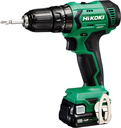Trapano kaçavidë me goditje Hikoki DV12DA WFZ, 12V, 2x bateri 2.5Ah, jeshile