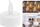 Set qirinj LED Affek Design TEALIGHT, 2 copë, 4x5cm, të bardhë