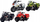 Motoçikletë lodër policie Nicola Toys City Series, plastike, 16.5cm, e bardhë