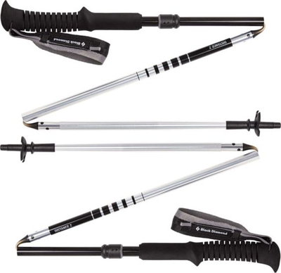 Shkopinj trekking Black Diamond Distance Z Ice, 105 cm, alumin