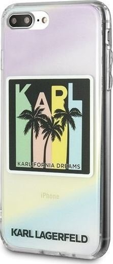 Mbrojtëse telefoni Karl Lagerfeld Kalifornia Dreams, iPhone 7 8 Plus, Hardcase TPU, shumëngjyrëshe