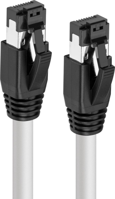 Kabllo rrjeti MicroConnect CAT8.1 S/FTP, 0.25m, e bardhë LSZH