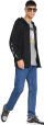 Bluza me kapuç Puma ESS+ Tape Full-Zip Hoodie TR, për meshkuj, me zinxhir, e zezë