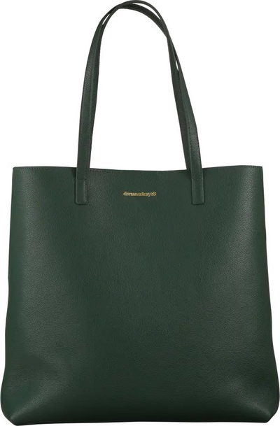 Çantë tote dbramante1928 Siena, lëkurë, 41.5x59.5cm, e gjelbër e errët