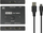 Ndërrues HDMI Alcasa HD 8K 2x1, HDMI 2.1, 8K, i zi