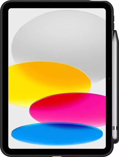 Mbulesë tablet Spigen Rugged Armor për Apple iPad 10.9 2022, TPU, mbrojtje ushtarake, e zezë mat
