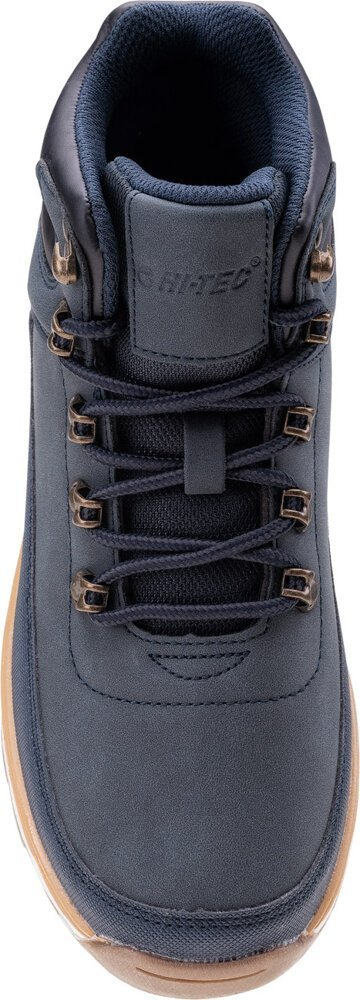 Çizme trekking Hi-Tec Herlen Mid Teen, për adoleshentë, taban gome, blu e errët