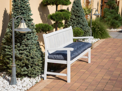 Jastëk për bankë kopshti HOBBYGARDEN ETNA, 180x40cm, shkumë poliuretani, blu navy