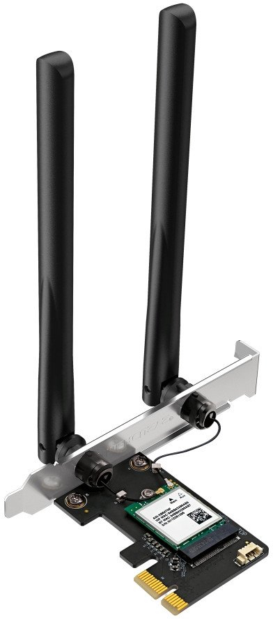 Kartë rrjeti Wi‑Fi TP-Link MA70XE, Wi‑Fi 6 1201 Mbit/s, Bluetooth 5.4, e zezë