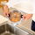 Tengere Orion VENICE, çelik inox, 22 cm 4.3L, argjendtë