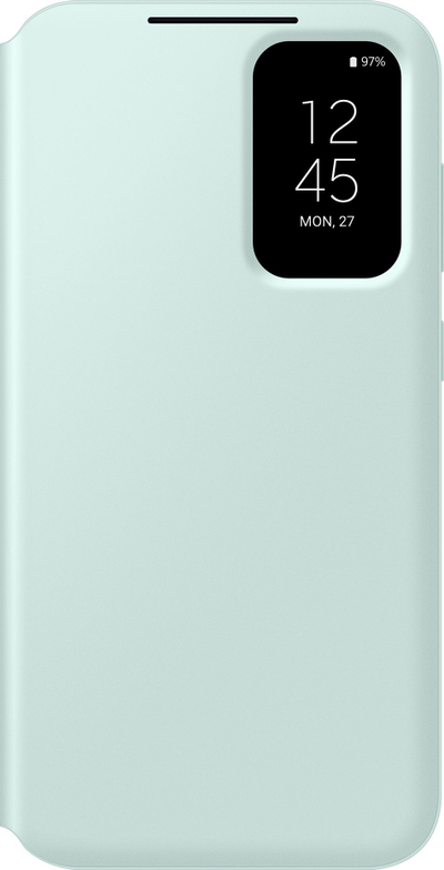 Kapak Samsung Smart View Wallet Case për Galaxy S23 FE, me dritare Smart View, me xhep karte, mente