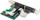 Kartë kontrolli Digitus PCIe COM, 2x RS-232, low profile