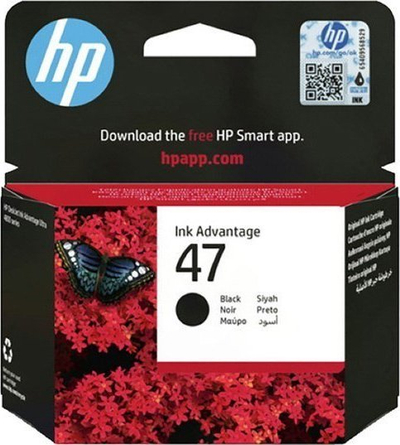 Ngjyrë për Printer HP 47 6ZD21AE, e zezë