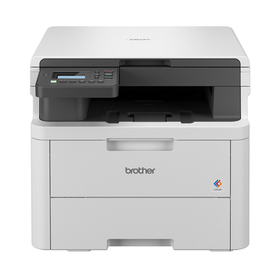 Мултифункционален печатач Brother DCP-L3520CDW, LED, A4, Wi‑Fi, бел