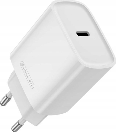 Karikues muri JELLICO EU53, 30W PD, 1xUSB C, i bardhë